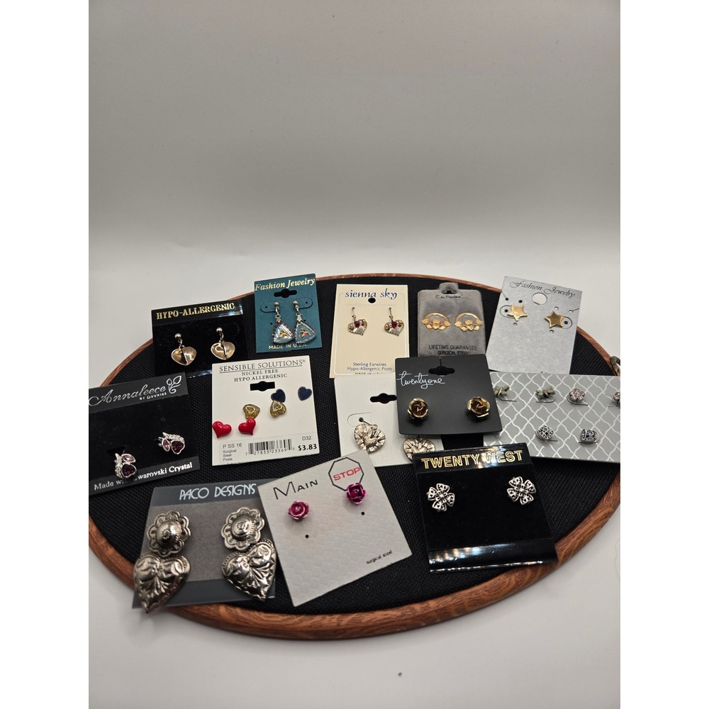 Mixed Fashion Earring Lot Sienna Sky Annaleece Twenty West Paco Designs 12 Pairs